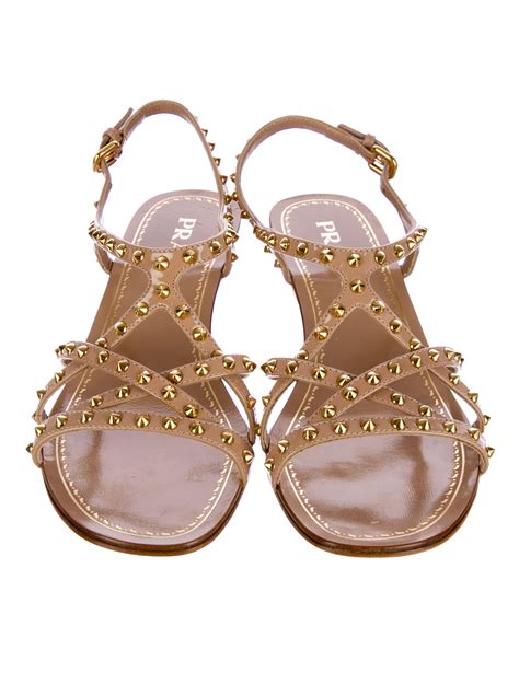 prada sandals made in china|prada studded pony skin sandals.